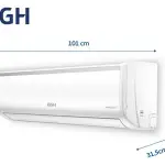 Aire Acondicionado bgh on-off 6400 watts 6000 frigorias