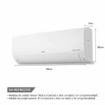 Aire Acondicionado LG Split Inverter 6450 watts 5550 frigorias